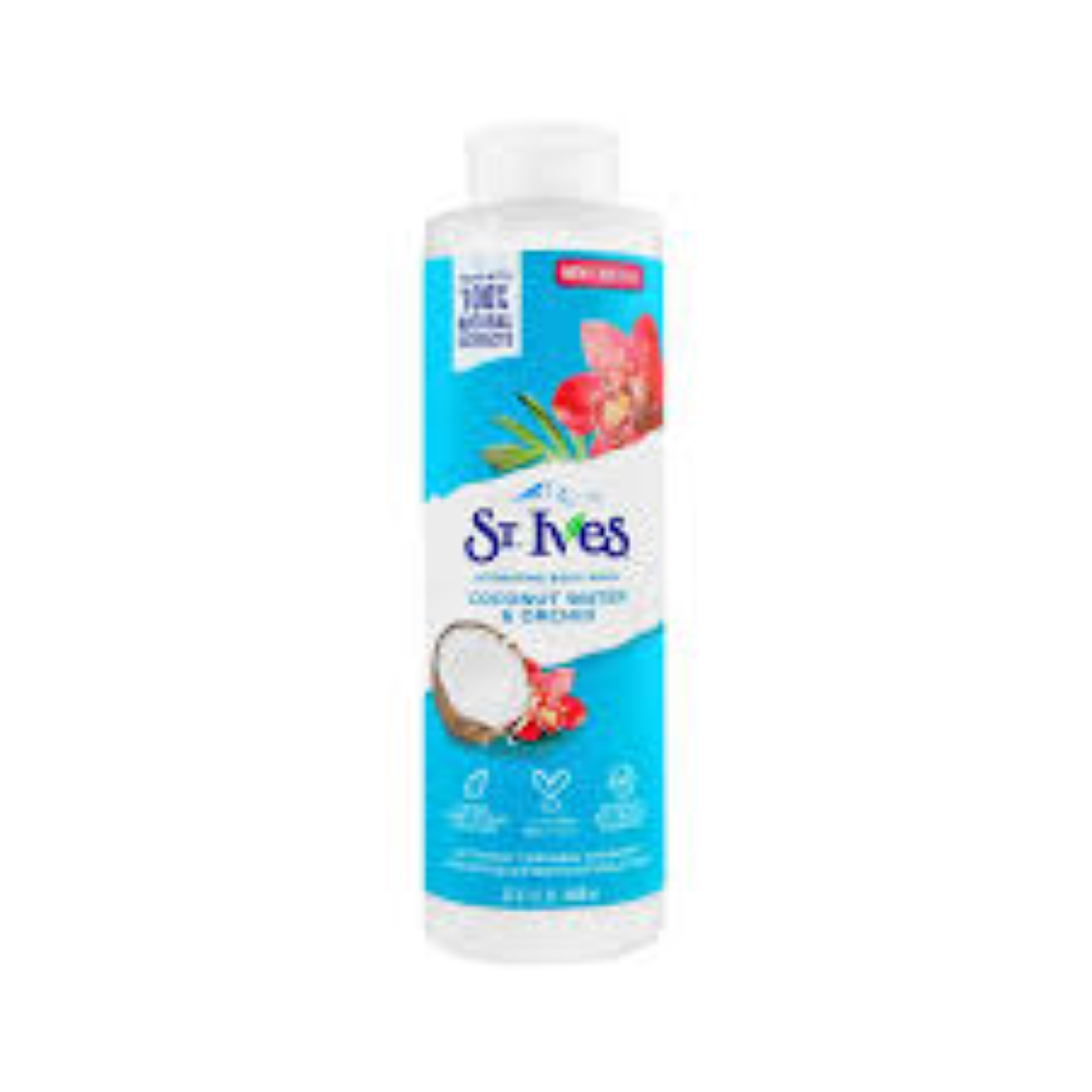 ST IVES COCONUT WATER N ORCHID BODY WASH 650ML